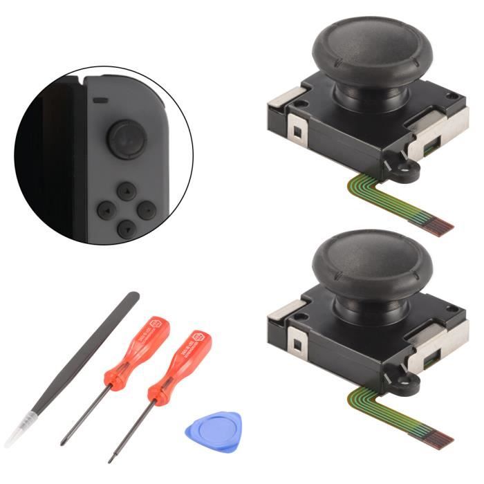 XCSOURCE 2 шт. 3D аналоговый джойстик-накладка, модуль для самостоятельной сборки с инструментами для установки для контроллера Nintendo Switch Joy-Con