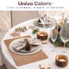 Univo Colors Placemats, Set of 4, High-Quality PU Leather, Nordic Style, Water-Repellent, Stain-Resistant, Insulating, Non-Slip, Washable, Easy To Cle