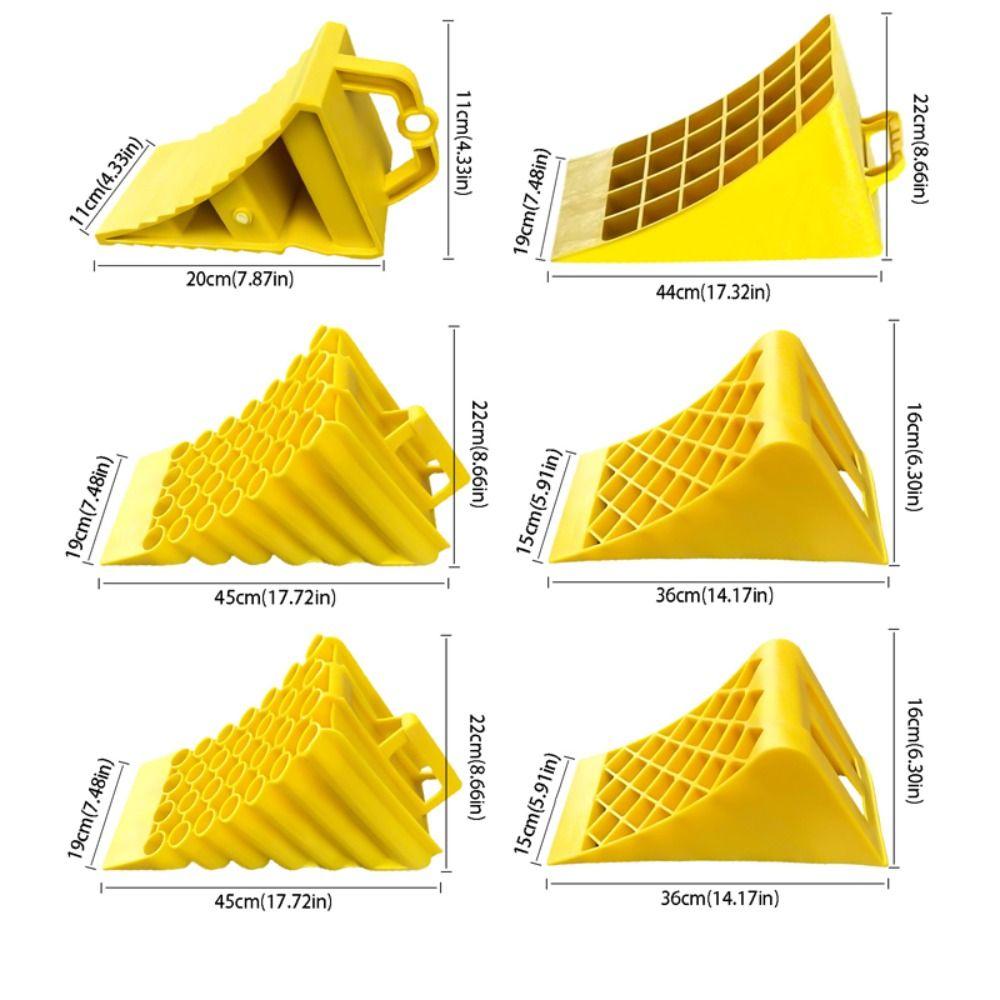 Противоскользящие упоры для колес Легкие упоры для колес Стопорное устройство Стопоры для колес Авто