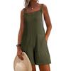 Женский повседневный модный комбинезон без рукавов с шортами