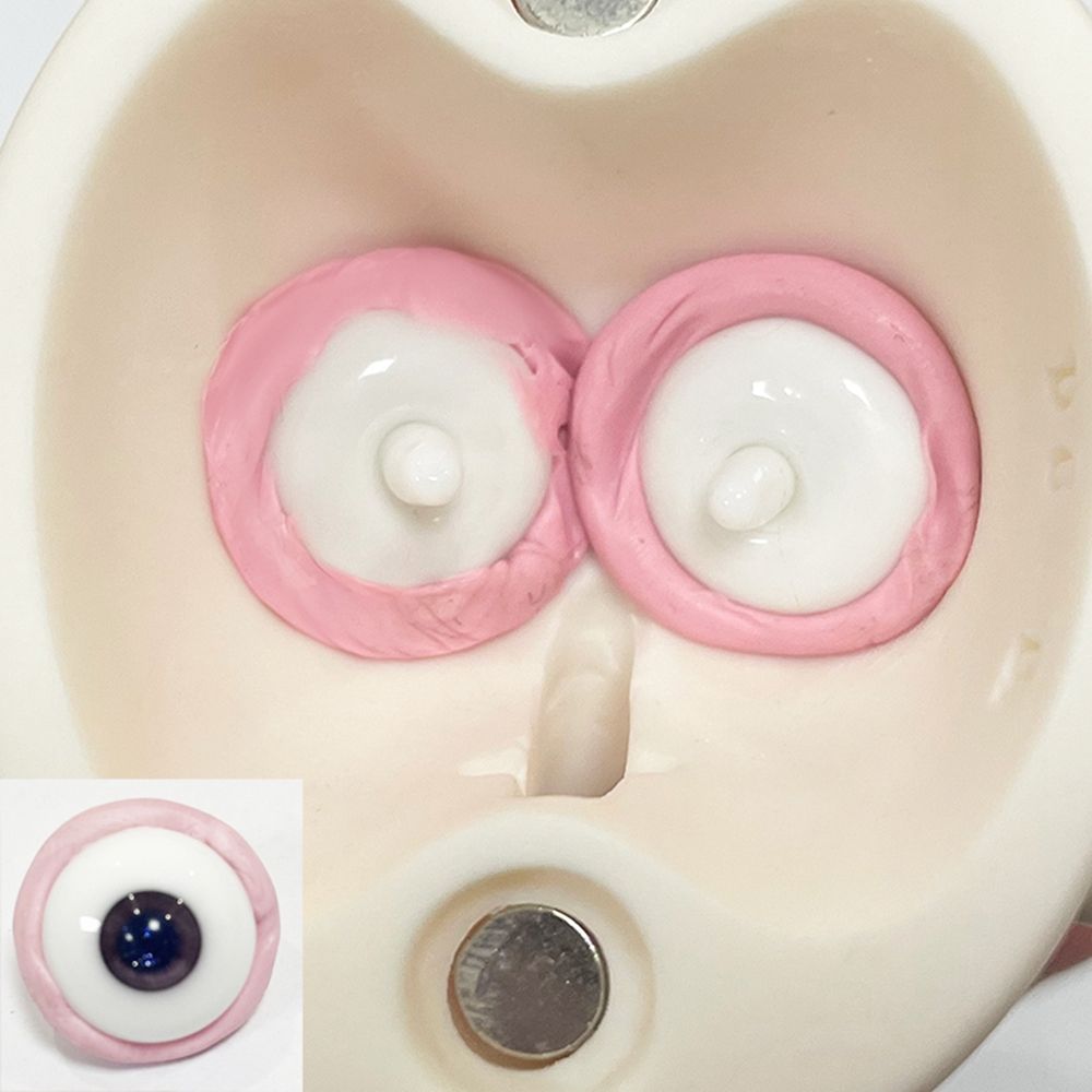 Аксессуары Образовательный Пластилин Глина Глаза 1/6 Куклы Аксессуары Кукольные Глаза Грязь DIY Ручная работа