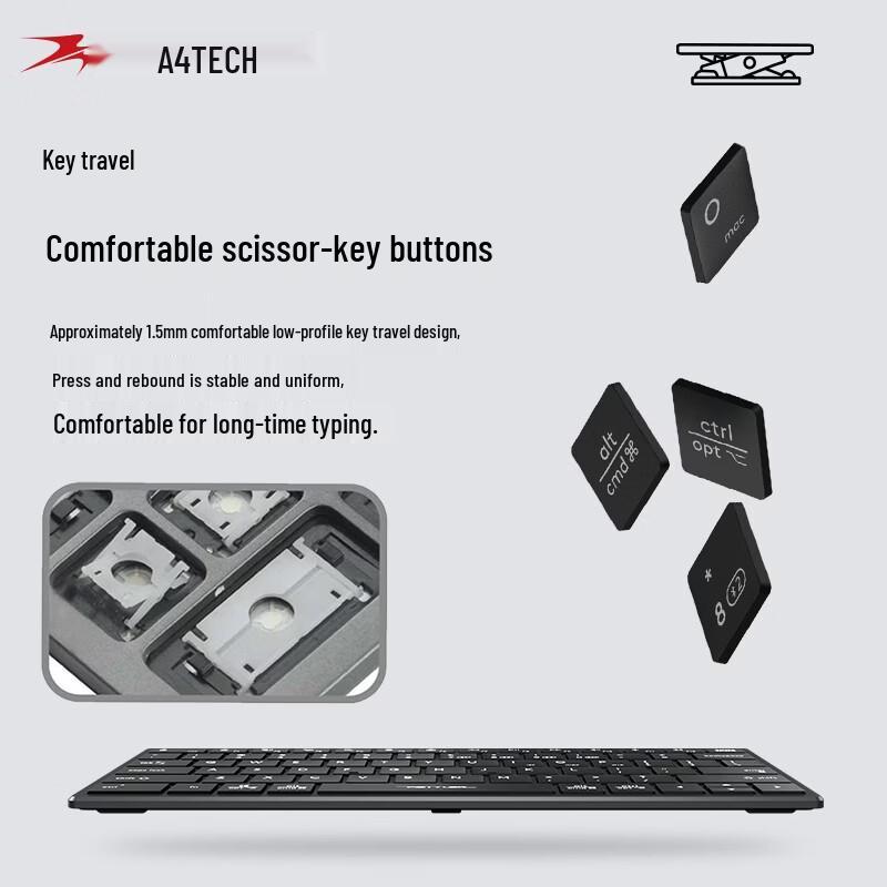 Беспроводная мультимедийная клавиатура A4TECH FBX51C