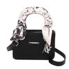 New Diamond Embroidery Thread New Trendy Fashion Shoulder Messenger Bag Portable Silk Scarf Princess Diana Bag