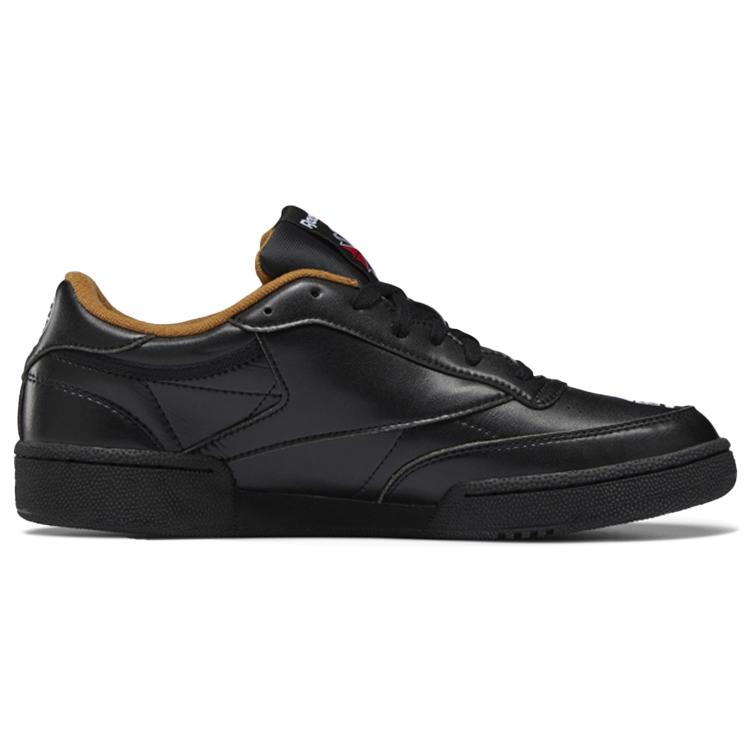 Reebok Унисекс Кроссовки Club C Черные GX1140