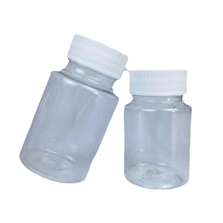 30, 100, 250 мл ПЭТ прозрачная капсульная бутылка с широким горлом и герметичной крышкой