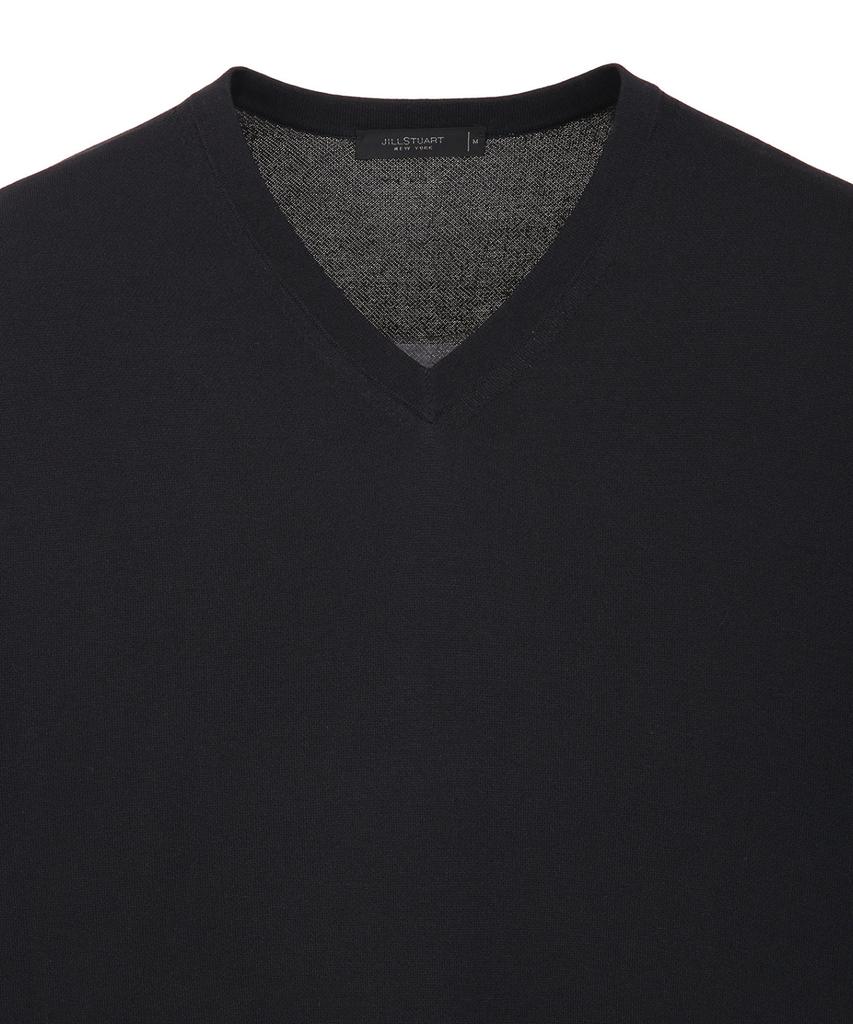 Jilseutyueoteunyuyogmaen Cool-Dry Functional Knit Top V-Neck - Black (Jnsw6B606Bk)