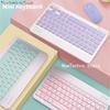 Новая Bluetooth-клавиатура для iPad Xiaomi Samsung Huawei Телефон Планшет Тонкая Мини Беспроводная Клавиатура для Android IOS Windows
