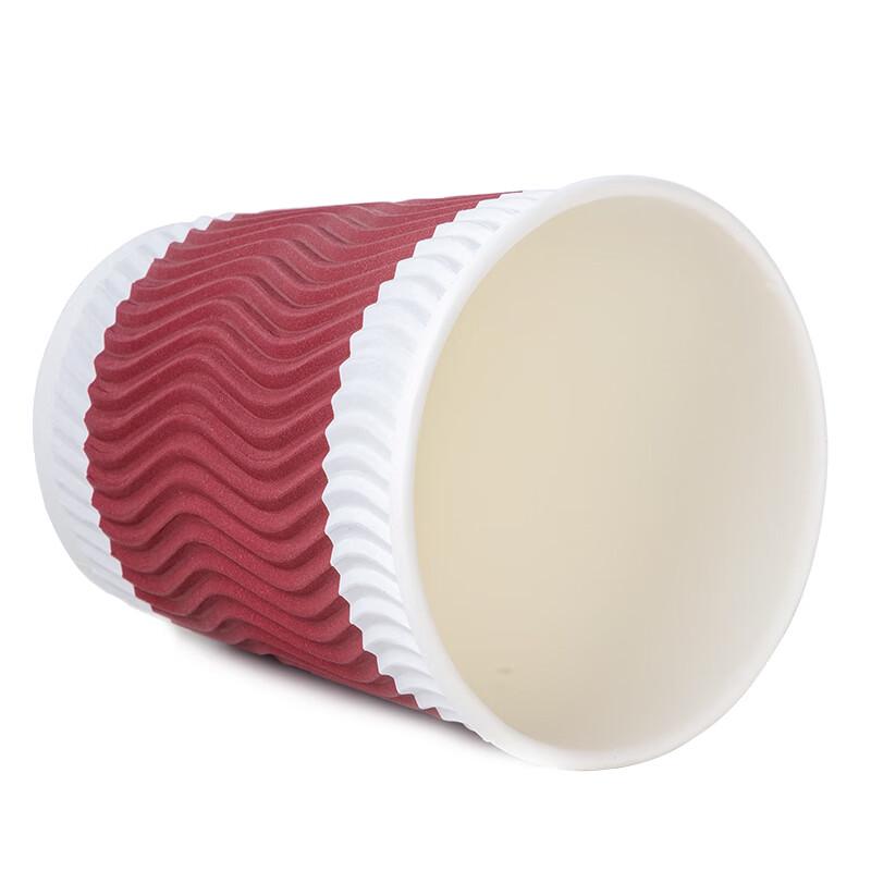 Deli Double-Layer Anti-Scald Paper Coffee Cups