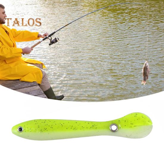 1/5 шт 10 см/6 г мягкая приманка вьюн силиконовая бионическая вьюн с отверстием искусственная рыболовная приманка для соленой воды пресноводного окуня судака форели змееголовой рыбалки