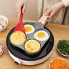 4 Holes Omelet Pan Thermochromic Frying Pot Nonstick Egg Pancake Steak Cooking Pans Hamburg Breakfast Maker Induction Cookware