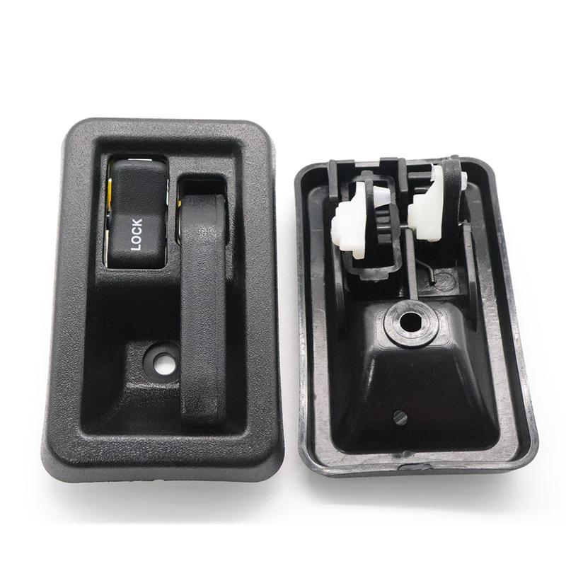 XUAN Interior ide Door Latch Handles Interior Pair Left & Right 55176476AB 55176477AB For Jeep Wrangler YJ TJ 1987-2004