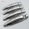 For NISSAN QASHQAI J11 2014 2015 2016 2017 2018 Chrome Door Handle Cover Accessories Plastic Imitation Carbon