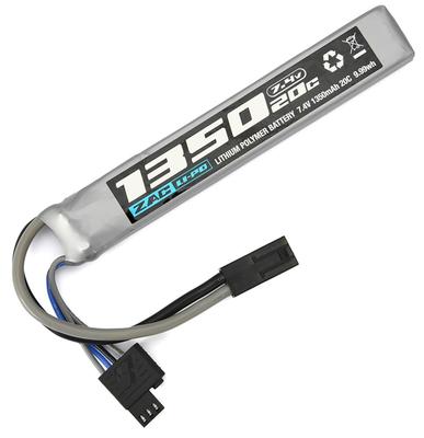 ZAC ZAC252 Lipo 7.4V 1350mAh Стик-в-стике Аккумулятор G-Force (Официальный японский продукт)