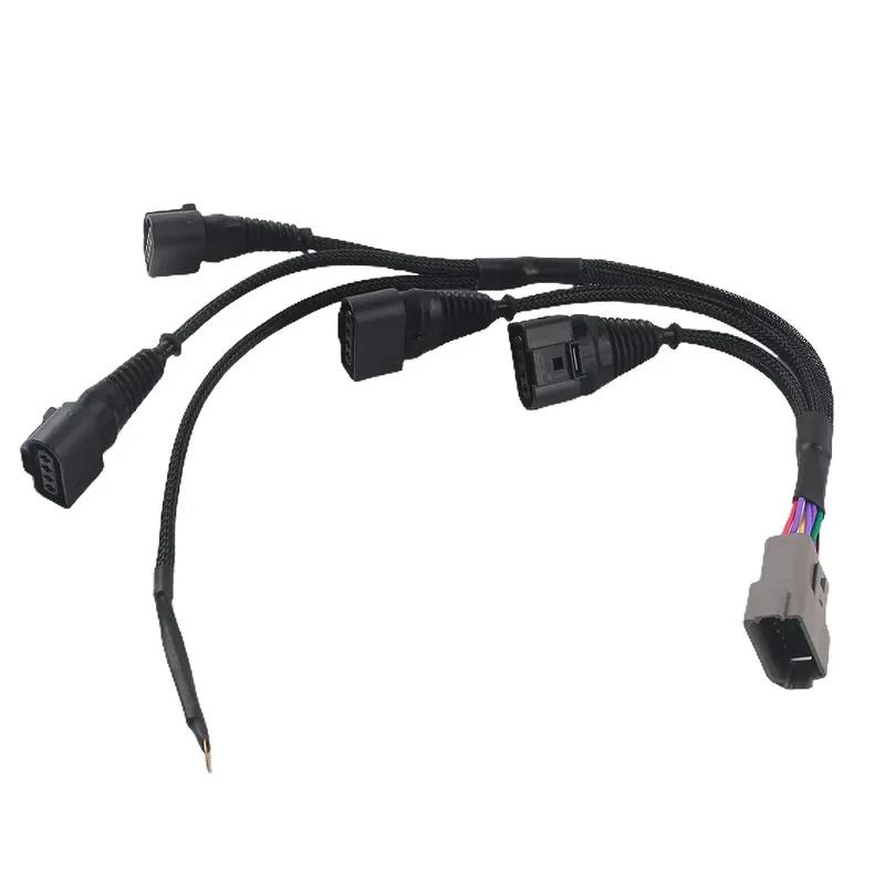 Car Ignition Connector Wire Harness Compatible-for TT A4 1.8T Turbocharged 034-701-0004 06B998018T NP-18WHKIT 0347010004