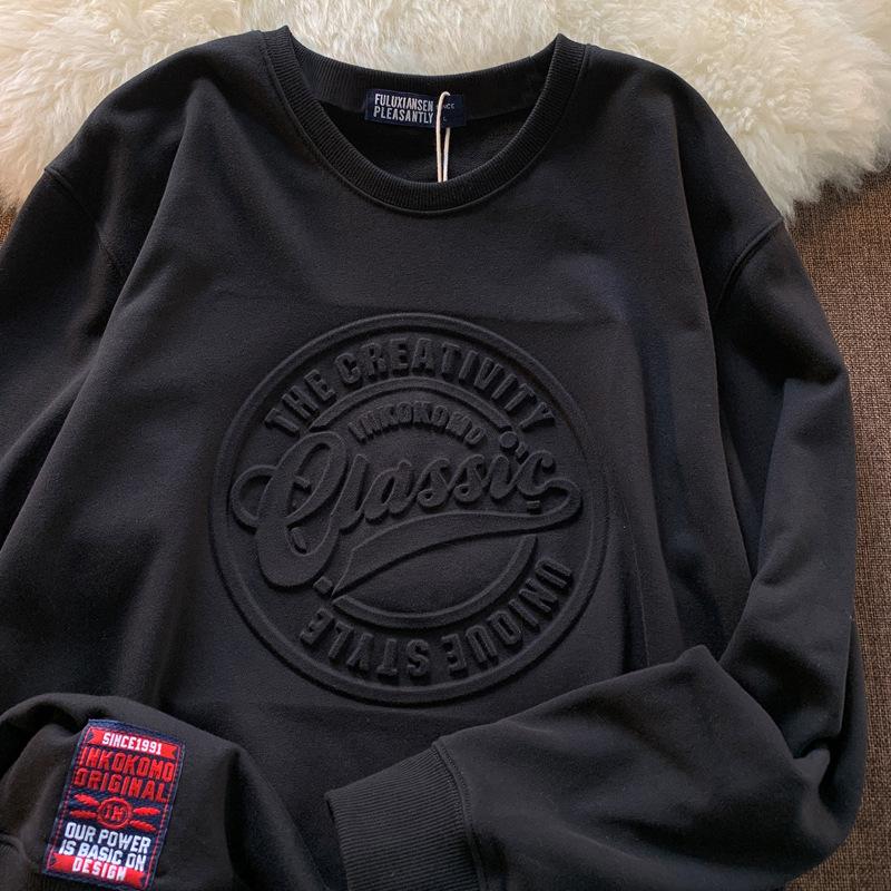 YYFS Women's Fashion Casual Fall Winter Long Sleeve O-Neck Pullovers & Long Sleeves