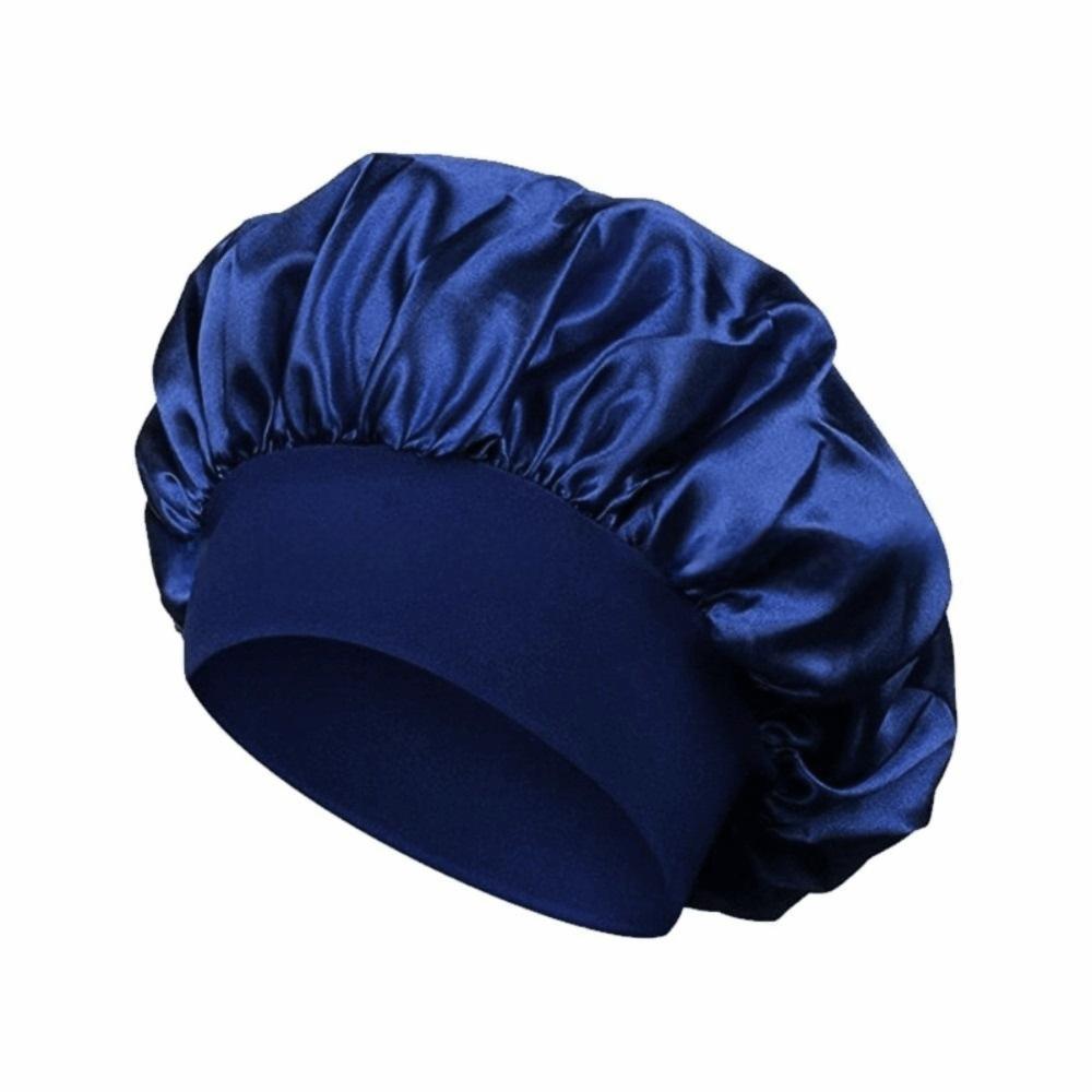 Elastic Women's Bonnet Silk Satin Hat Fashion Hair Bonnet  Hair Care