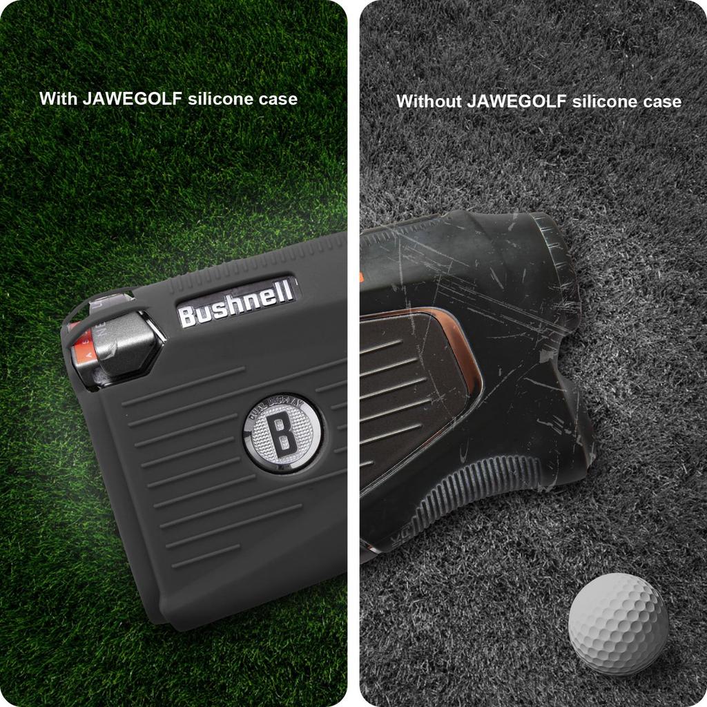 Силиконовый чехол JAWEGOLF, совместимый с дальномером Bushnell Pro X3 Golf (черный)