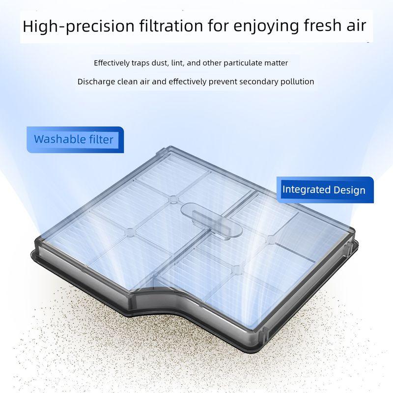 Applicable to Stone Robot Cleaner G30 Accessories Rolling Brush Side Brush Strainer Rag Dust Collection Bag Cleaning Solution
