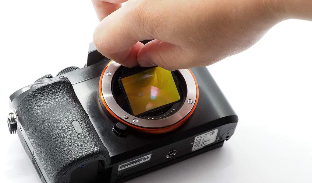 Производство STC SONY серии Фильтр для предотвращения прилипания пыли к сенсору камеры Клип-фильтр [Для 7 / 9] (протектор датчика)