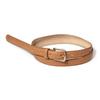 Halden (W) Simple Vintage Cowhide Leather Belt (T022_tan)