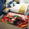 One Piece Anime Luffy Zoro Sanji Character Collage Area Rug Non Slip Floor Carpet Decor