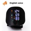 Smart Touch LED Wrist Blood Pressure Monitor Portable Voice Digital Automatic BP Tonometer Home Sphygmomanometer Health Tonometer