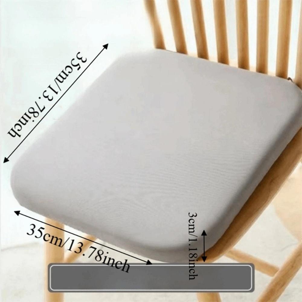 Ultra Soft Sponge Cushion Anti-flattening Design Chair Pad Simple Fart Cushion Office Chairs