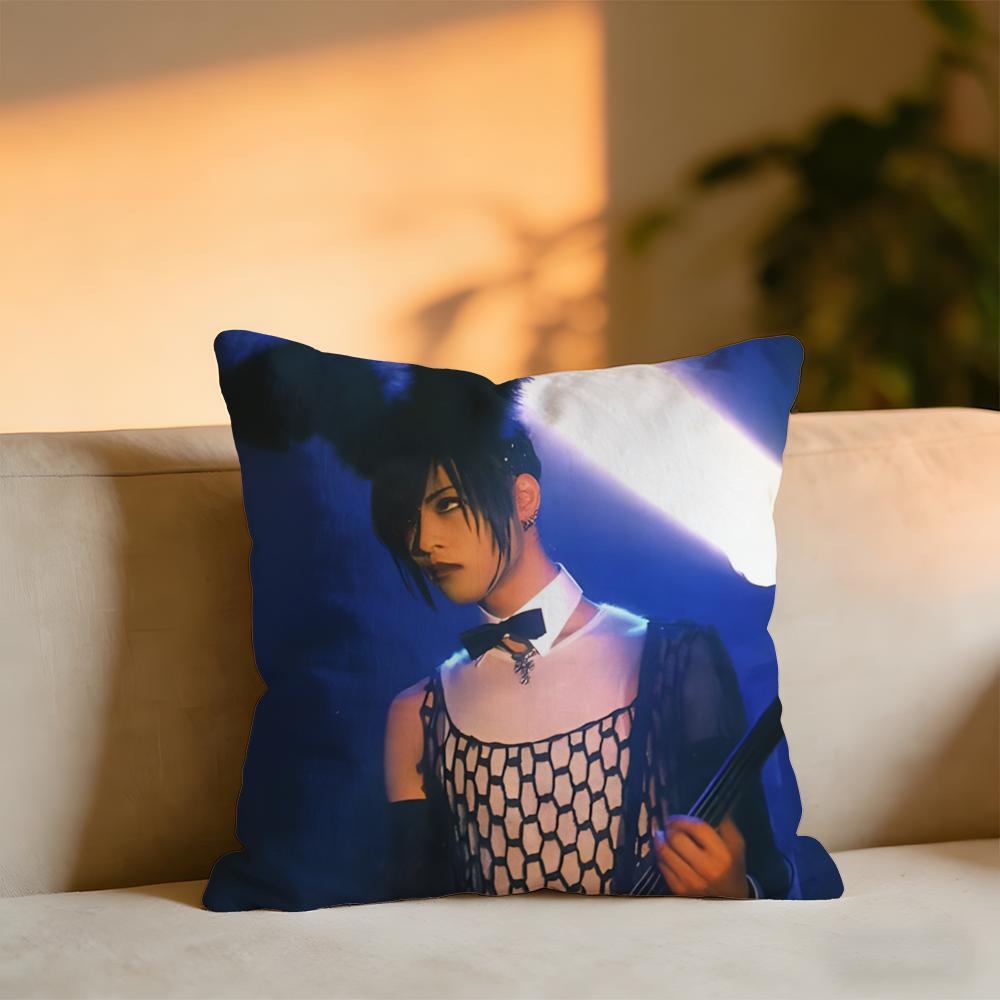 Toshiya Cushion Cover Cozy Velvet Throw PillowSoft Warm Cushion For Sofa Bed