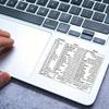 Прозрачная накладка с горячими клавишами для Excel и Word - ПВХ Руководство по быстрому доступу для ПК/ноутбука Windows, Бежевый