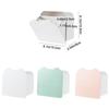 Flip-top Cosmetics Cotton Storage Box Plastic Wall Organizer Box Sanitary Pad Storage Box  Bathroom