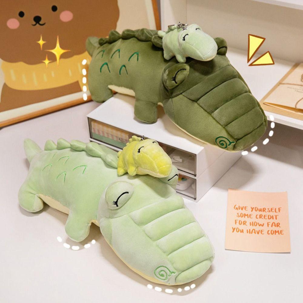 Hugging Pillows Crocodile Plush Toy Pendant Stuffed Animal Crocodile Throw Pillows Kids Toy