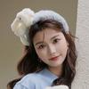 Makeup Headband Women Hair Accessories Wash Face Hair Band Cartoon Plush Headband Width Hair Hoop