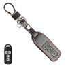 Key Cover for Honda NBOX Key Case Key Shell, 3. Genuine Leather / 4 Buttons / Black