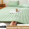 Waterproof Thin Mattress, Quilted and Sandwiched Cotton Mattress, Home Bedroom and Dormitory Soft Cushion, Protected Pad, Anti Slip Mattress