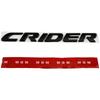 MPC4 Honda CRIDER 3D Металлические Наклейки на Автомобиль 20 см Значок на Боковое Крыло Стайлинг Логотип Эмблема Наклейки Аксессуары для Заднего Багажника для 2011 2023 2025 M