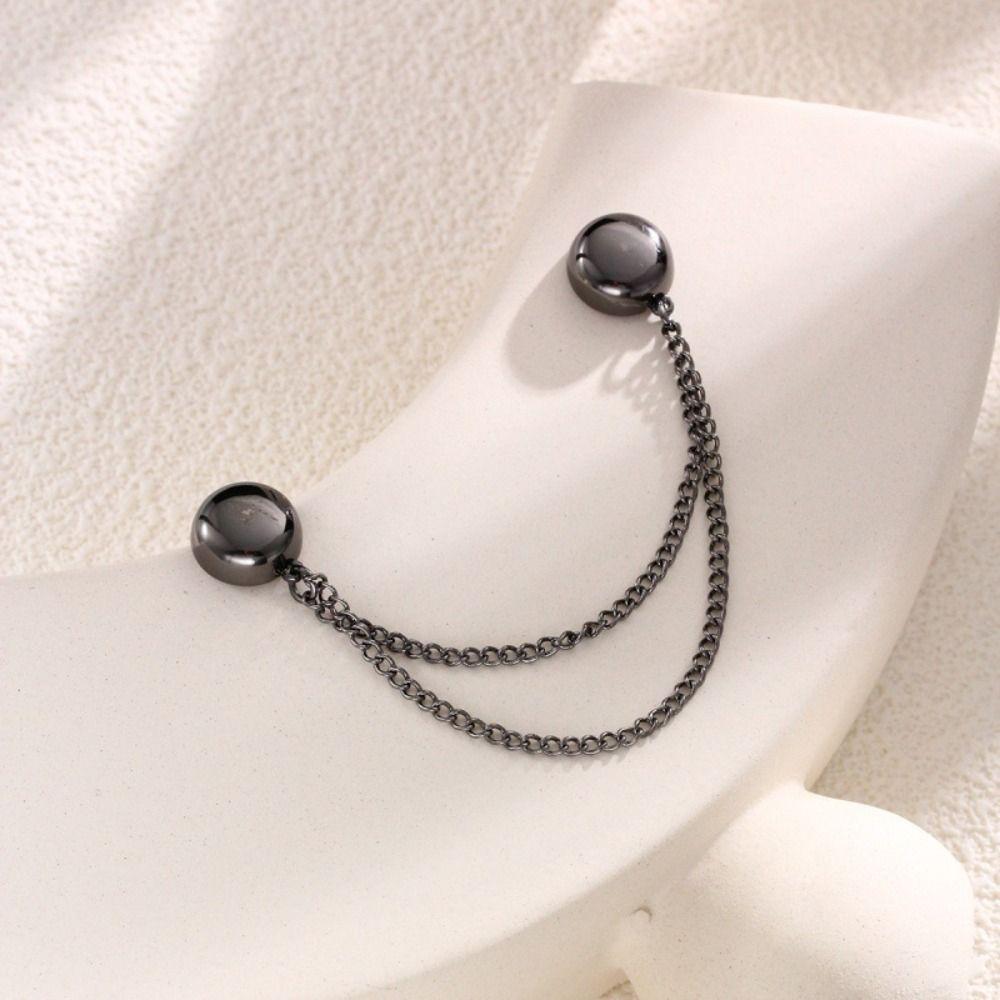 Alloy Strong Magnetic Brooch Exquisite Silk Scarf Fastening Buckle For Hijab Scarf