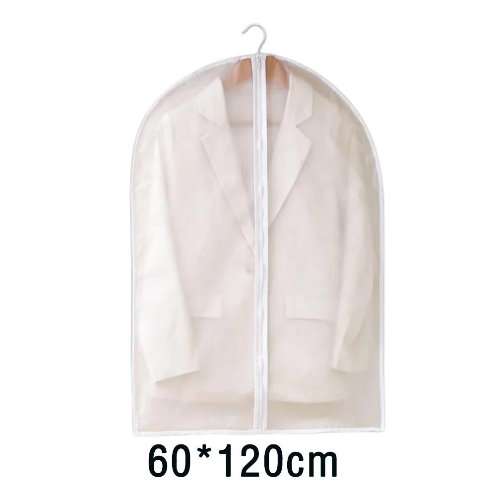 1/3/5/10 шт. моющийся чехол для одежды, пылезащитный чехол для свадебного платья, костюма, пальто, сумка для хранения, органайзер для одежды