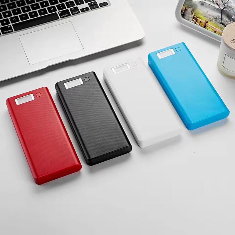 DIY Корпус 8*18650 Аккумуляторов Power Bank Двойной USB Для Зарядки Телефона Кейс-Коробка для Хранения Аккумуляторов 18650 Без Аккумуляторов