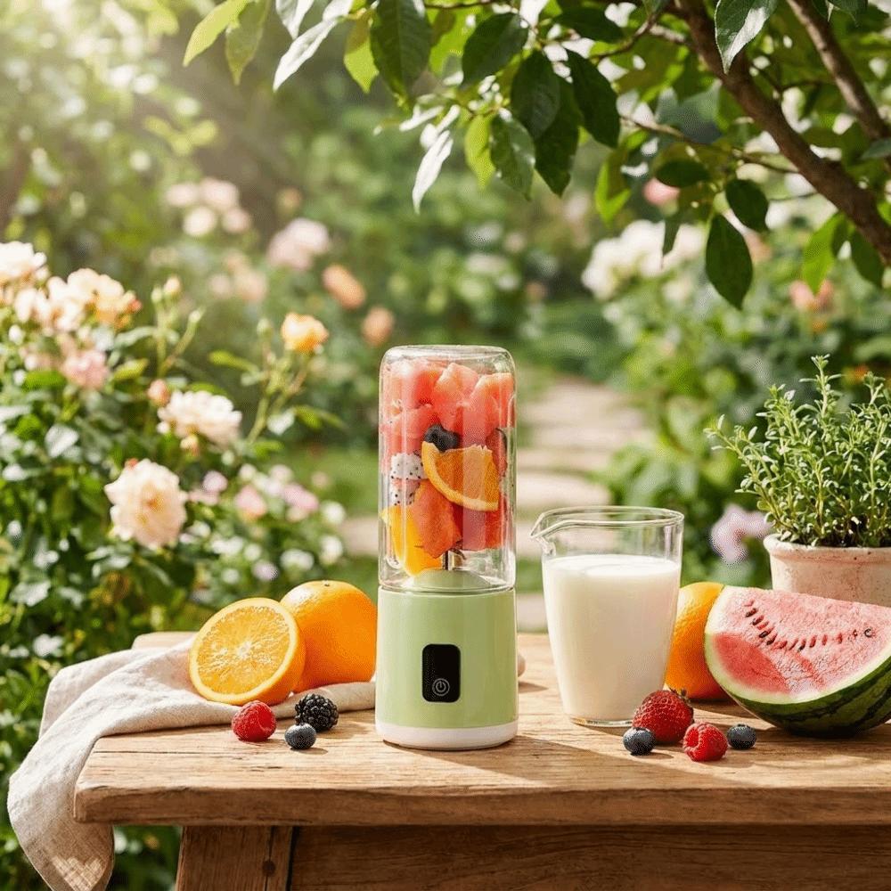 Cordless Electric Fruit Juicer Portable Fruit Extractor Cup Auto Juicing Cup Outdoor