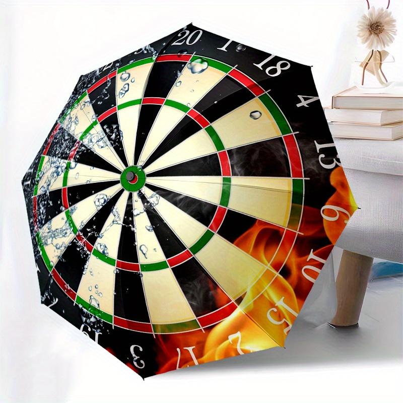 Flame & Water Dartboard: The Ultimate Darts Game Experience Umbrella Day Gift Y285
