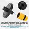 O-Ring Chassis Cleaner Flusher Kit Efficiently Chassis Flusher & Undercarriage Cleaner Quick-Connect Hose Attachment for Cars Trucks SUVs