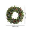 Artificial Xmas Wreath Gifts Christmas Table Decoration  For Door Window Fireplace