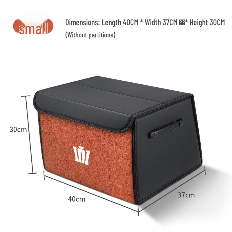 Toyota Crown Land Cruiser Trunk Organizer: Foldable Car Storage Box