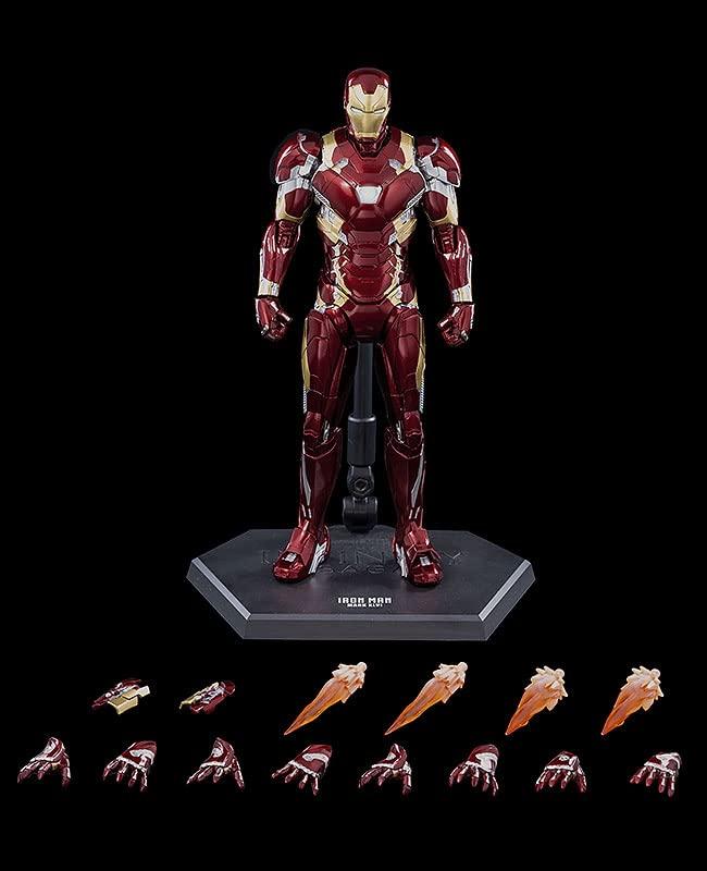 Marvel Studios The Infinity Saga Infinity DLX Iron Man Mark 46 Железный человек Марк масштабная литая окрашенная подвижная фигурка [Marvel Studios' Saga] [DLX 46] 1/12