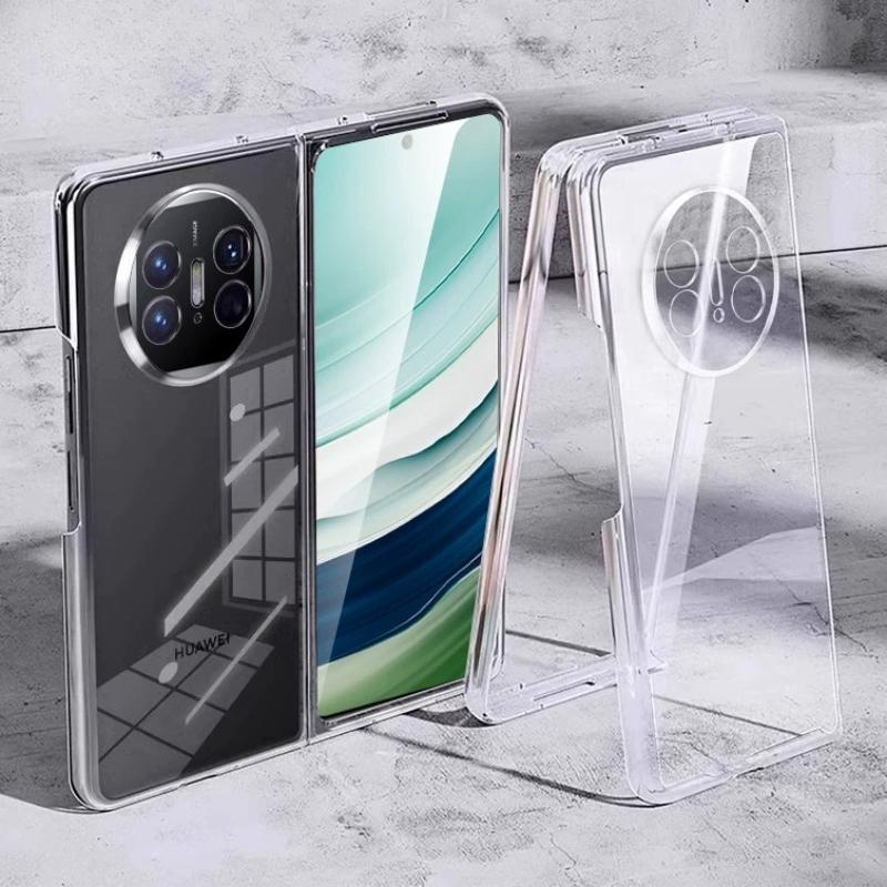 For Huawei Mate X3 X5 X6 Transparent Phone Case for Huawei MateX3 MateX5 MateX6 PC Hard Shell Protective Back Cover