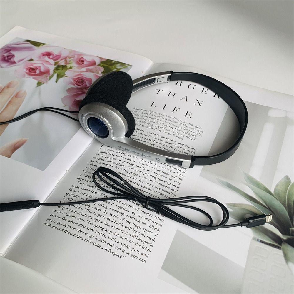 Гарнитура Millennium Wind Retro Personality Проводные наушники Классические наушники Y2K Наушники Outdoor Mp3