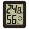 Shinwa Sokutei Digital and Environmental Checker 73245 Thermo-Hygrometer Mini, Black,