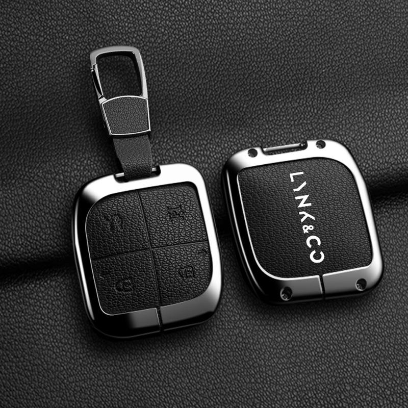 Чехол для ключа Lynk & Co 03: Защитный чехол с пряжкой против падения для моделей 01/02/05/06/08/09 - Мужской и Женский
