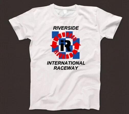 Футболка Riverside International Raceway 896 Гоночная трасса Автоспорт Дрэг-рейсинг