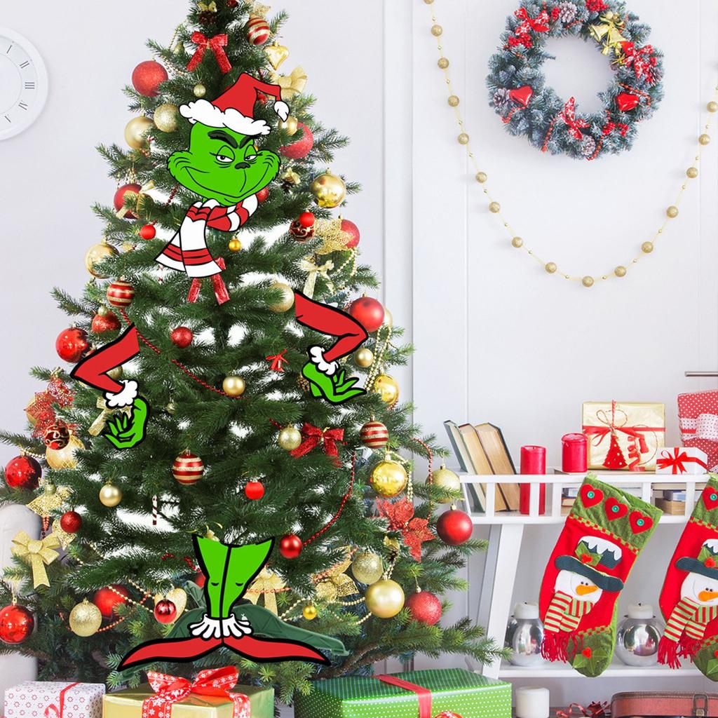 Christmas Cross-border Tree Hanging Door Hanging Decoration Hanging